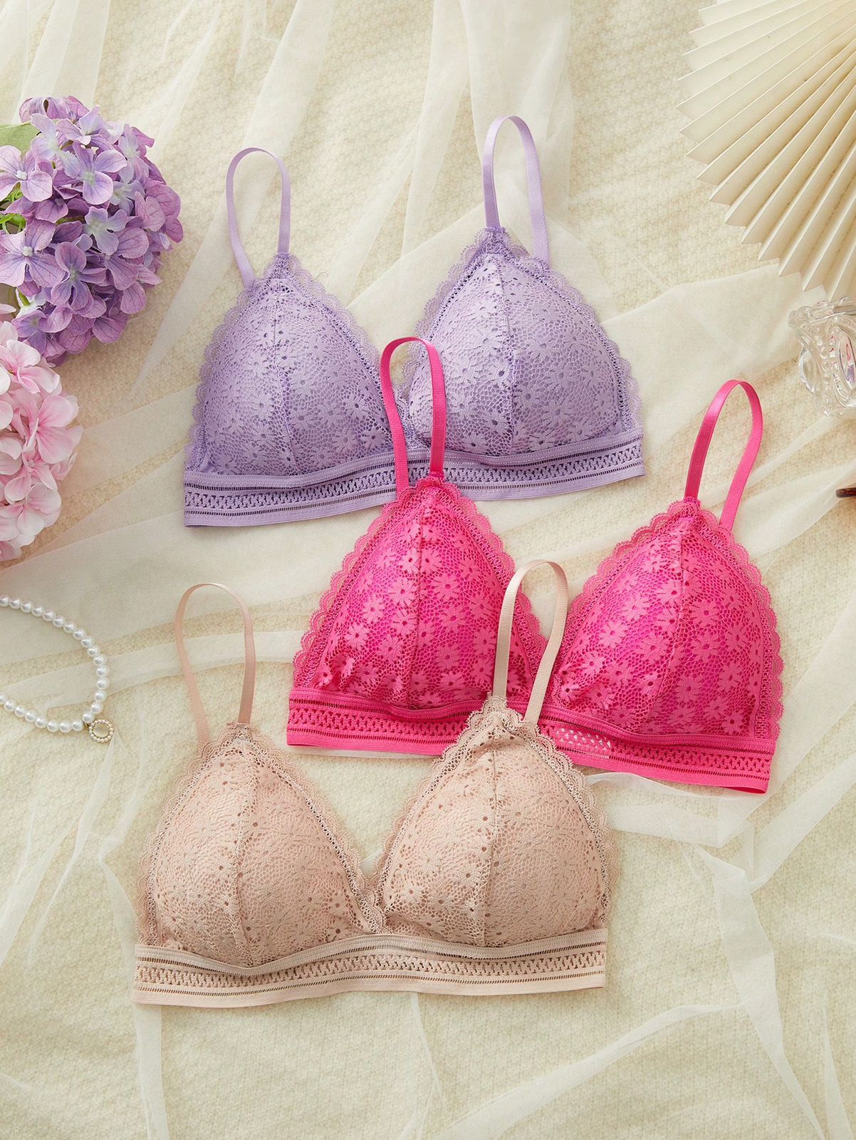 Bras Set (3 pieces)