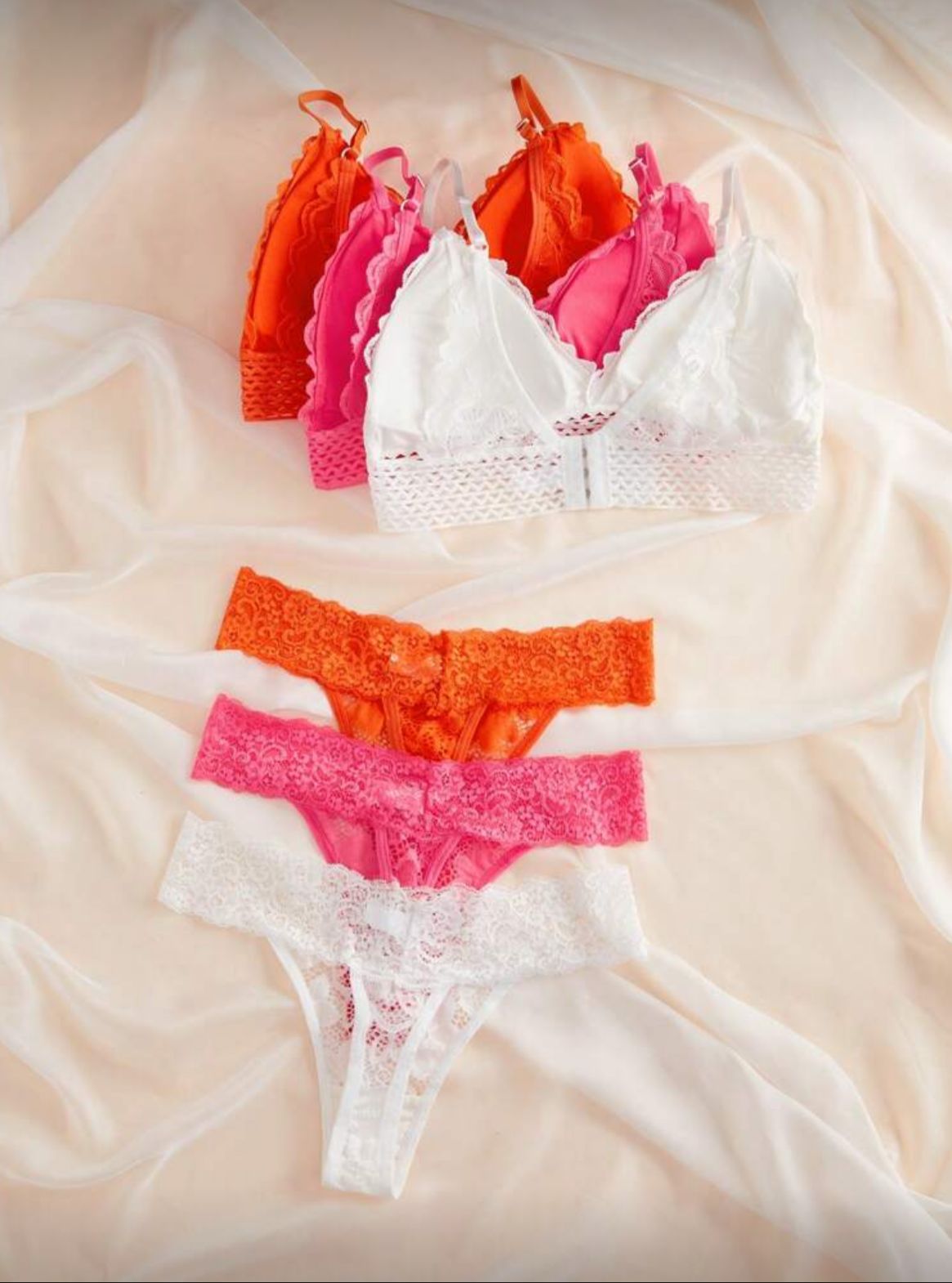 Panties & Bra Set (3 pack)